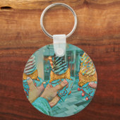 チョコレートアイスクリーム キーホルダー (正面)