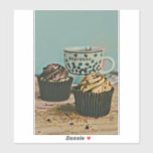 チョコレートアイスクリーム シール (シート)