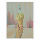 チョコレートアイスクリーム シール (正面)