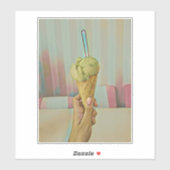 チョコレートアイスクリーム シール (シート)