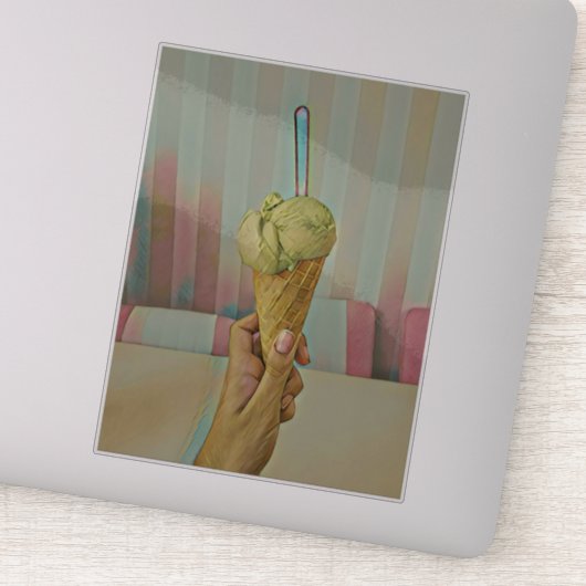 チョコレートアイスクリーム シール (詳細)