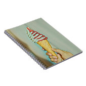 チョコレートアイスクリーム ノートブック (右側)