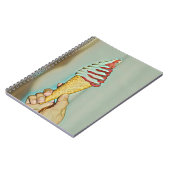 チョコレートアイスクリーム ノートブック (左側)