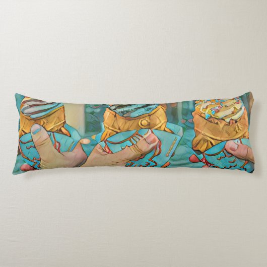 チョコレートアイスクリーム ボディピロー (正面)