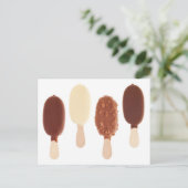 チョコレートアイスクリーム ポストカード (スタンド正面)