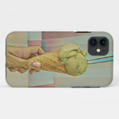 チョコレートアイスクリーム Case-Mate iPhoneケース (裏面(横))