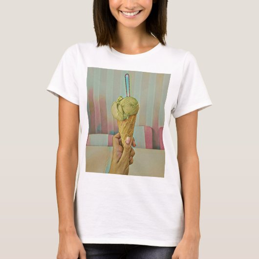 チョコレートアイスクリーム Tシャツ (正面)