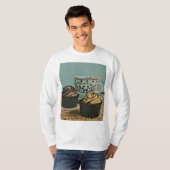 チョコレートアイスクリーム Tシャツ (正面フル)