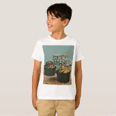 チョコレートアイスクリーム Tシャツ (正面フル)