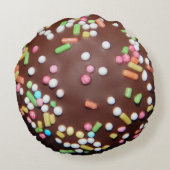 チョコレートアイスティート ラウンドクッション (裏面)