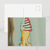 チョコレートアイス ポストカード (正面/裏面)