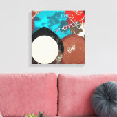 チョコレートアイテム キャンバスプリント (インサイチュ (リビング))