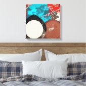 チョコレートアイテム キャンバスプリント (インサイチュ (寝室))