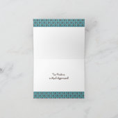 チョコレートアクアバブル感謝カード サンキューカード (内部)