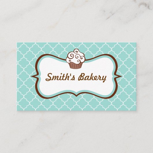 チョコレートアクアビジネスカード 名刺 (正面)