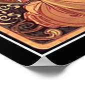 チョコレートアマチュラーヴィンテージポスターアルフォンスミュシャ ポスター (角)