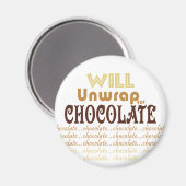 チョコレートアンラップ マグネット (正面/裏面)
