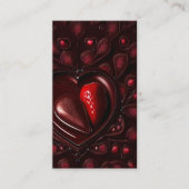 チョコレートイチゴハート 名刺 (正面)