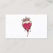 チョコレートイチゴロイヤリティパンチカード ロイヤリティカード (正面)