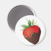 チョコレートイチゴ マグネット (正面/裏面)