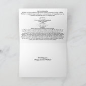 チョコレートイースターカード(レシピ) シーズンカード (内部)