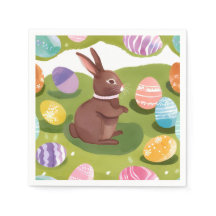 チョコレートイースターバニー | キュート春パステルエッグ