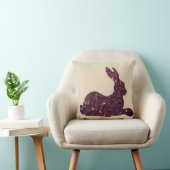 チョコレートイースターラビットスロークッション41 x 41 cm クッション (椅子)