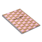 チョコレートウォーターカラーエクラールドーナツ ノートブック (右側)