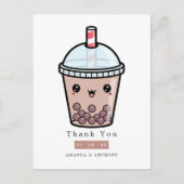 チョコレートウォーター結婚カラーフローラ ポストカード (正面)