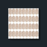 チョコレートエクレイアイスクリームポピュシクルアート キャンバスプリント<br><div class="desc">チョコレートエクレオリジナルのポスシクルのイラストレーションマーカーを特徴とする。</div>