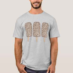 チョコレートエクレイルポスプレッシズティーシャツ Tシャツ