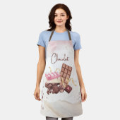 チョコレートエプロン エプロン (着用した状態)