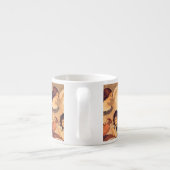 チョコレートエンジェルフランスのアンティーク エスプレッソカップ (裏面)