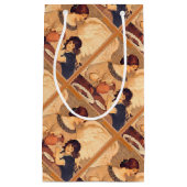 チョコレートエンジェルフランスのアンティーク スモールペーパーバッグ (正面)