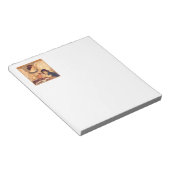 チョコレートエンジェルフランスのアンティーク ノートパッド (アングル)