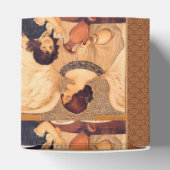 チョコレートエンジェルフランスのアンティーク フェイバーボックス (上部)