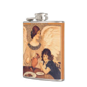 チョコレートエンジェルフランスのアンティーク フラスク (左)