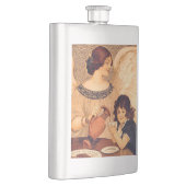 チョコレートエンジェルフランスのアンティーク フラスク (右)