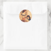 チョコレートエンジェルフランスのアンティーク ラウンドシール (バッグ)