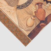 チョコレートエンジェルフランスのアンティーク 薄葉紙 (詳細)