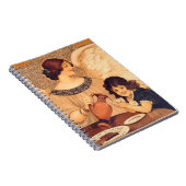 チョコレートエンジェル フランス アンティーク ノートブック (右側)