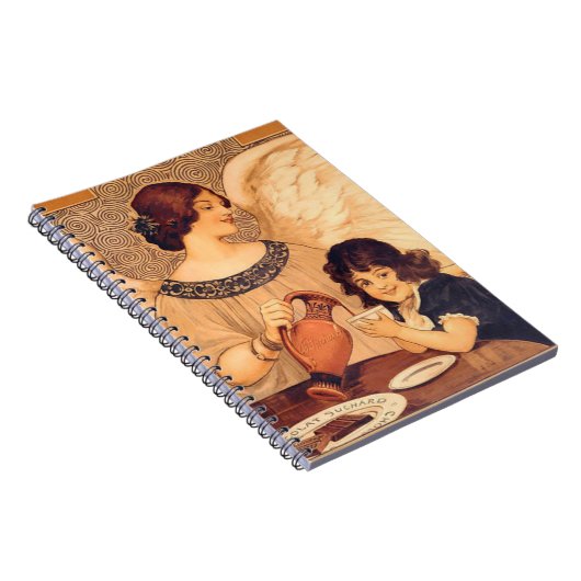 チョコレートエンジェル フレンチ アンティーク ノートブック (右側)