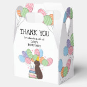 チョコレートオーストラリア犬誕生日ありがとう フェイバーボックス (オープン)