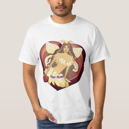 チョコレートカスタムフェアリーTシャツ Tシャツ (正面)