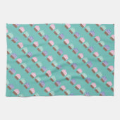 チョコレートカップケーキベイカーキッチン キッチンタオル (横)