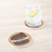 チョコレートカップケーキ コースター (側面)