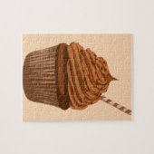 チョコレートカップケーキ ジグソーパズル (横)