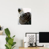 チョコレートカップケーキ ポスター (ホームオフィス)