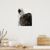 チョコレートカップケーキ ポスター (キッチン)