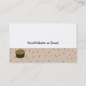 チョコレートカップケーキ 名刺 (裏面)